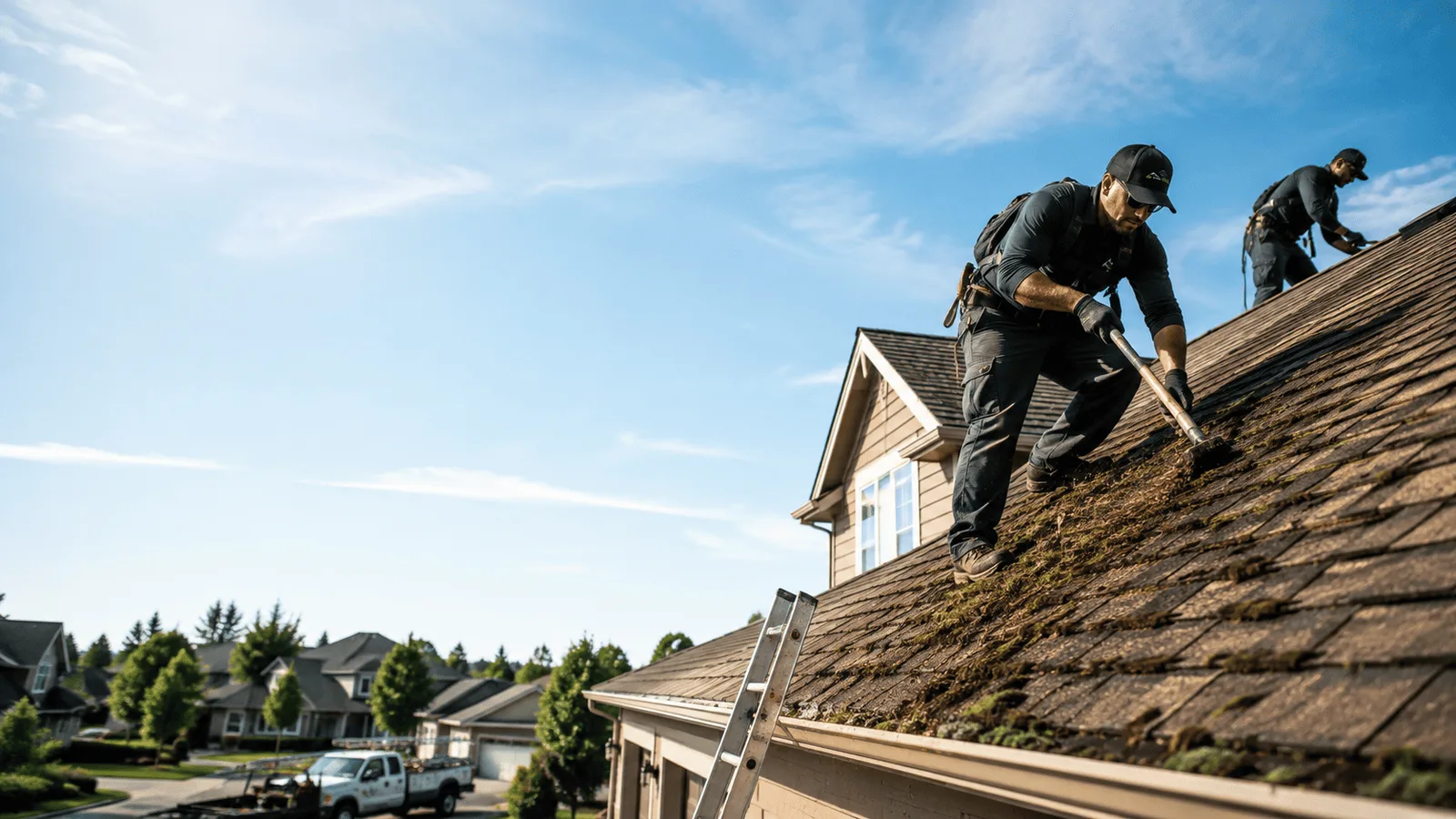 Roof Moss Removal in Guilford, CT near me